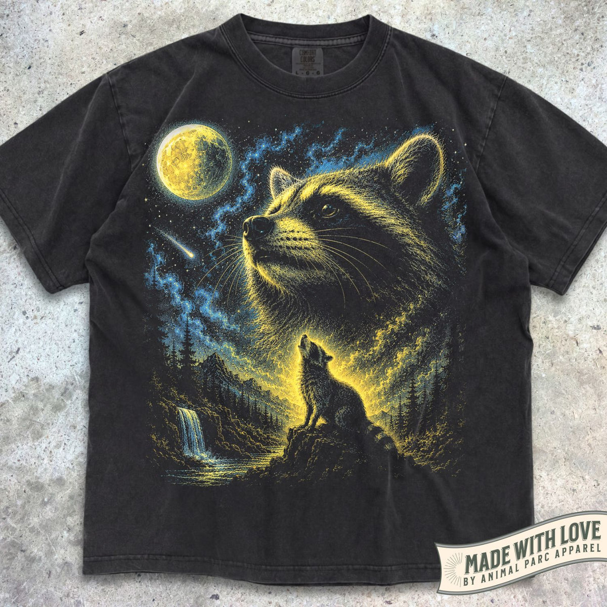Moonlight Raccoon Tee