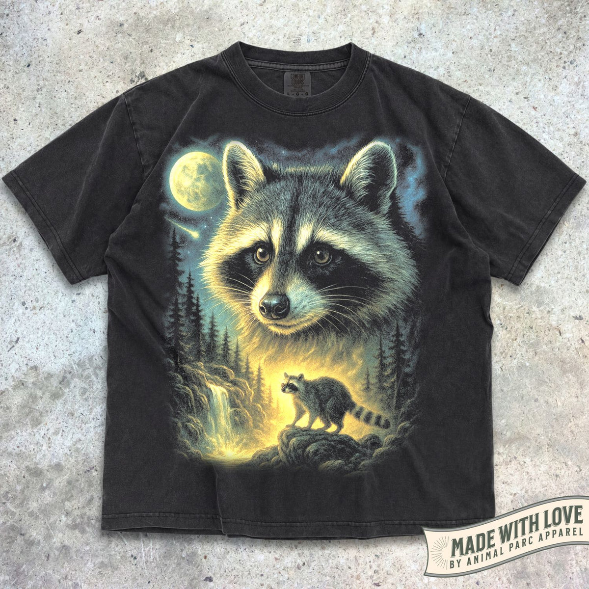 Moonlight Raccoon Tee