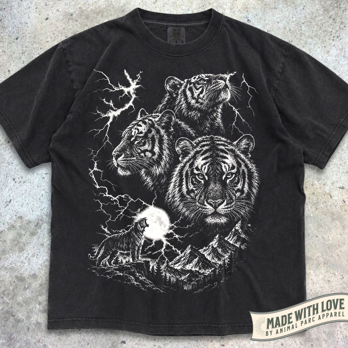 Lightning Tigers Tee