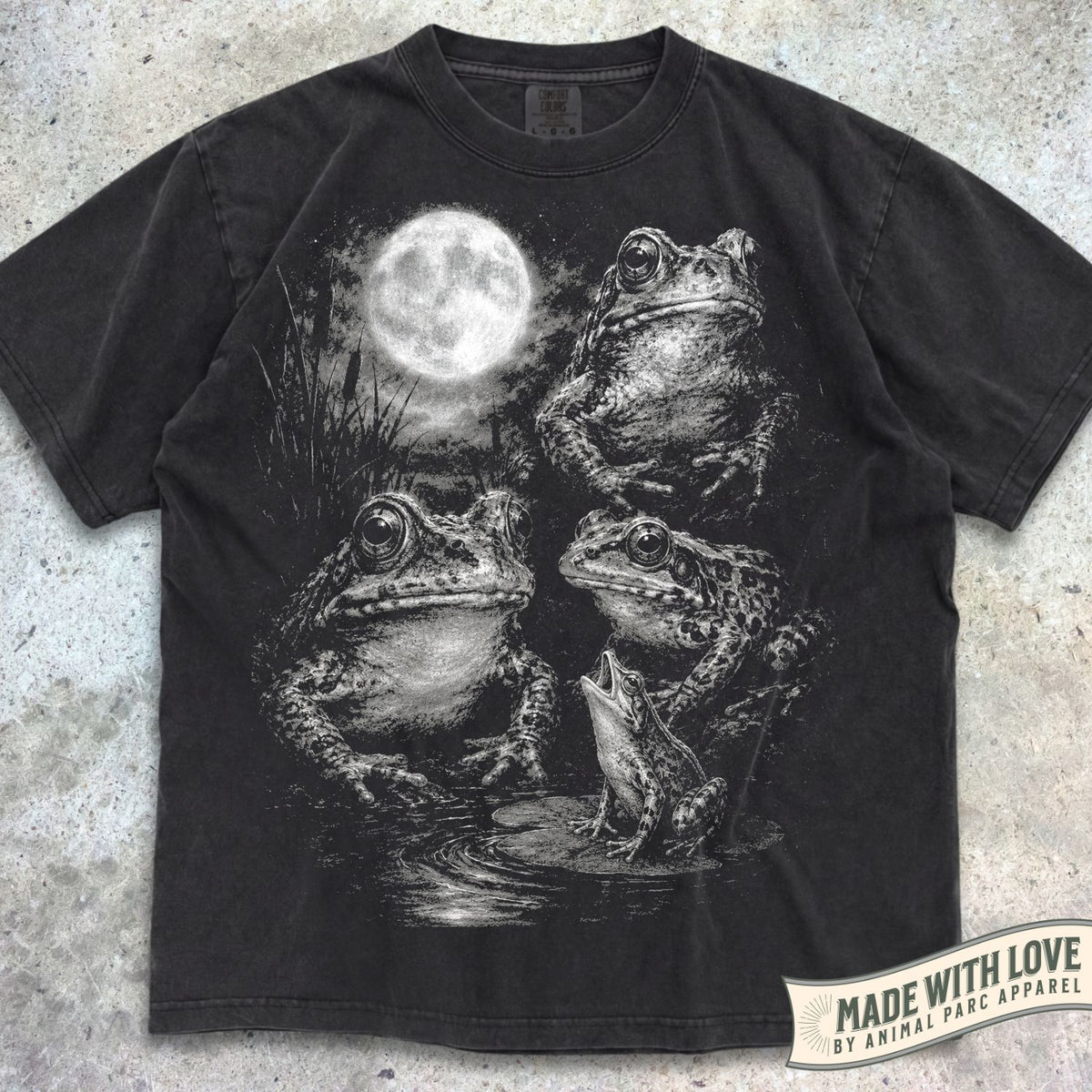 Full Moon Frogs Tee