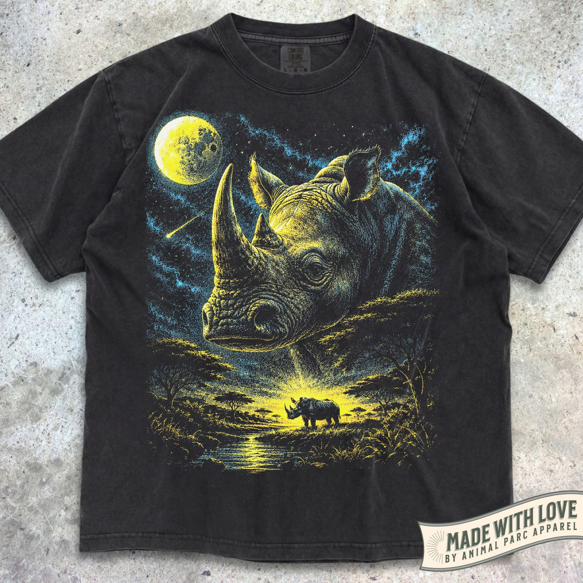 Moonlight Rhino Tee