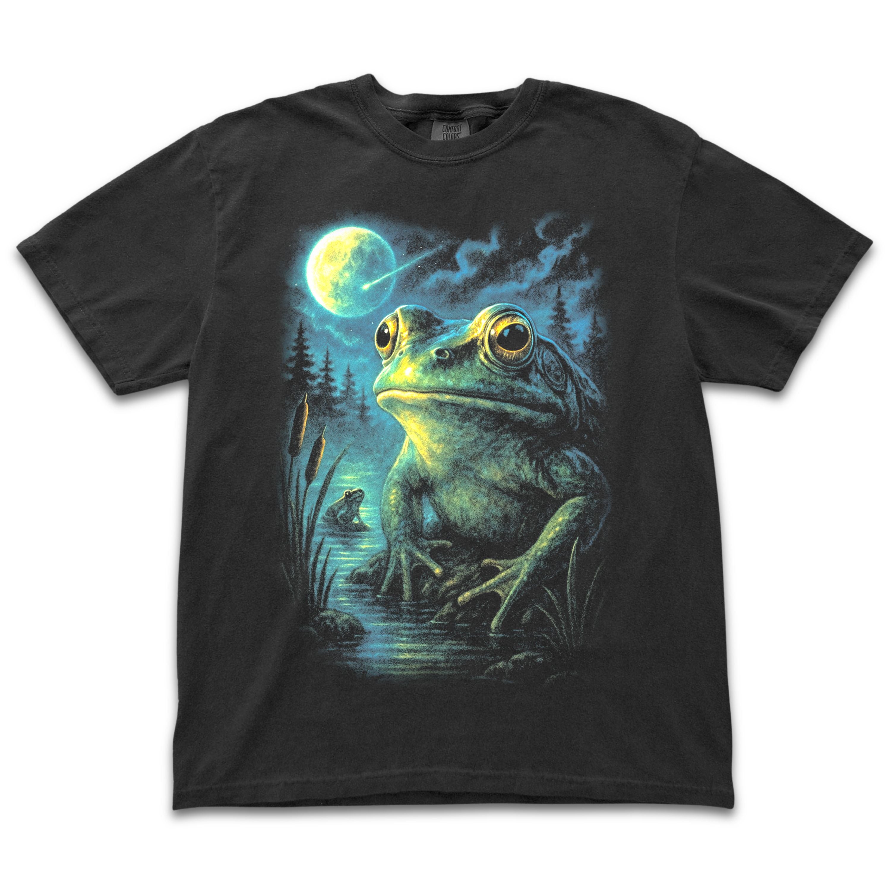 Moonlight Pond Frogs
