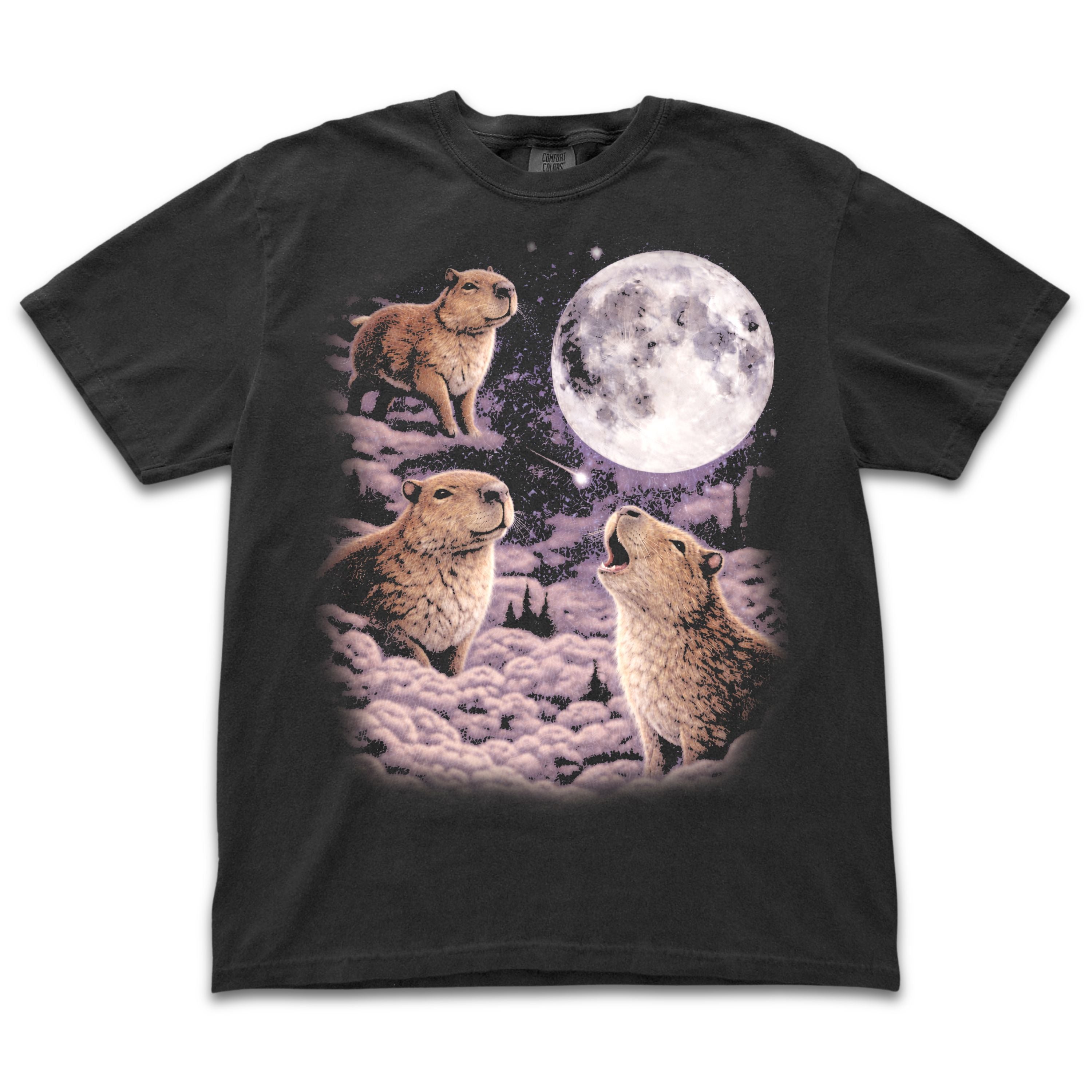 Capybaras in Space Tee