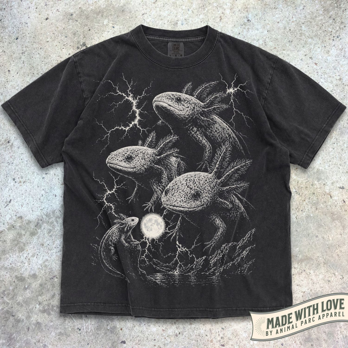 Lightning Axolotls Tee
