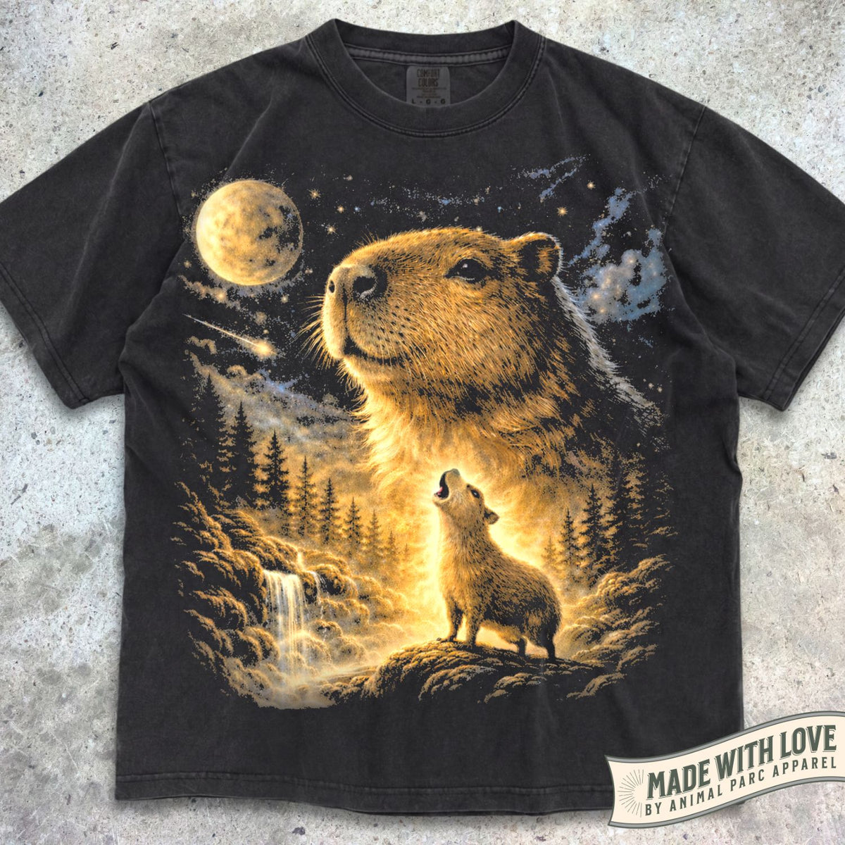 Howling Capybara Tee