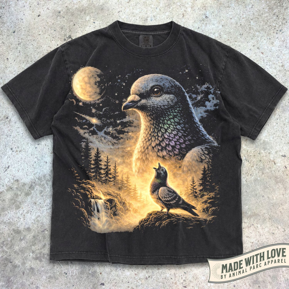 Pigeon Howling to the Moon