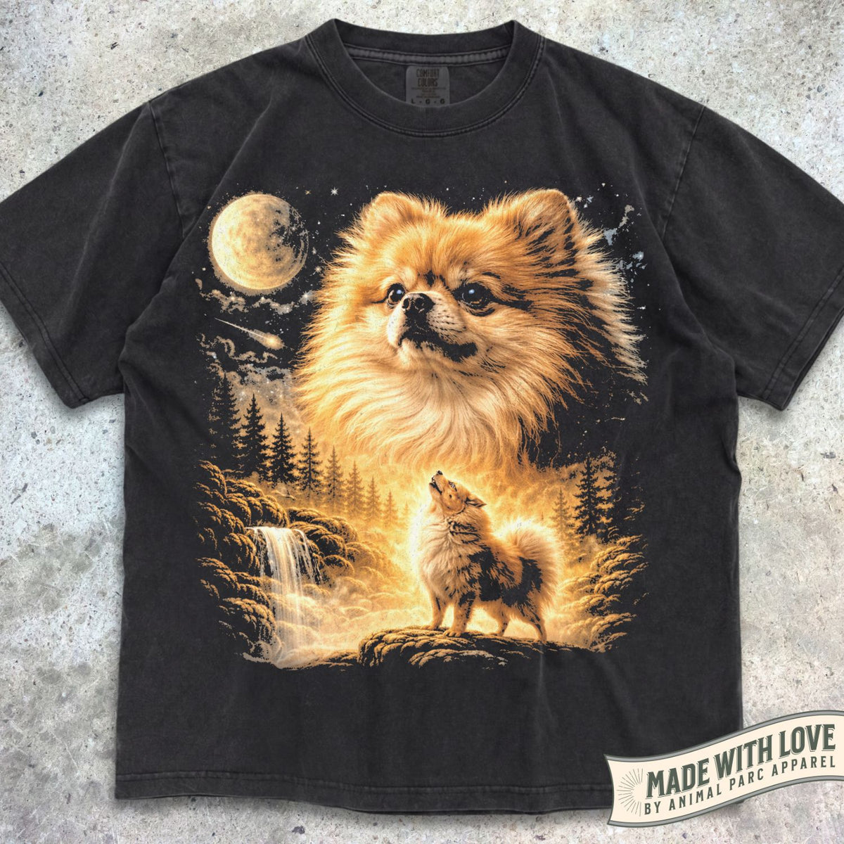 Howling Pomeranian Tee