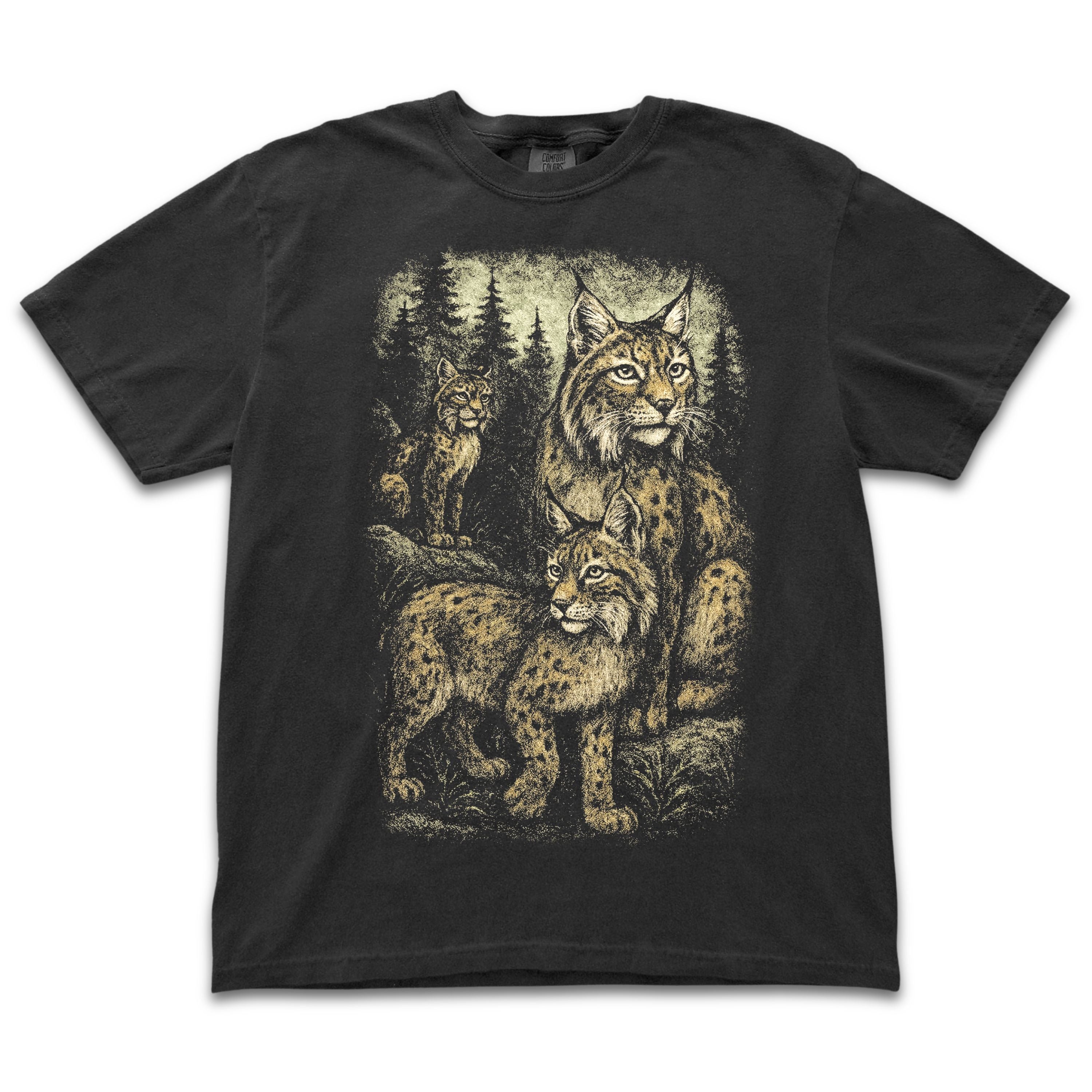 Lynx in Forest