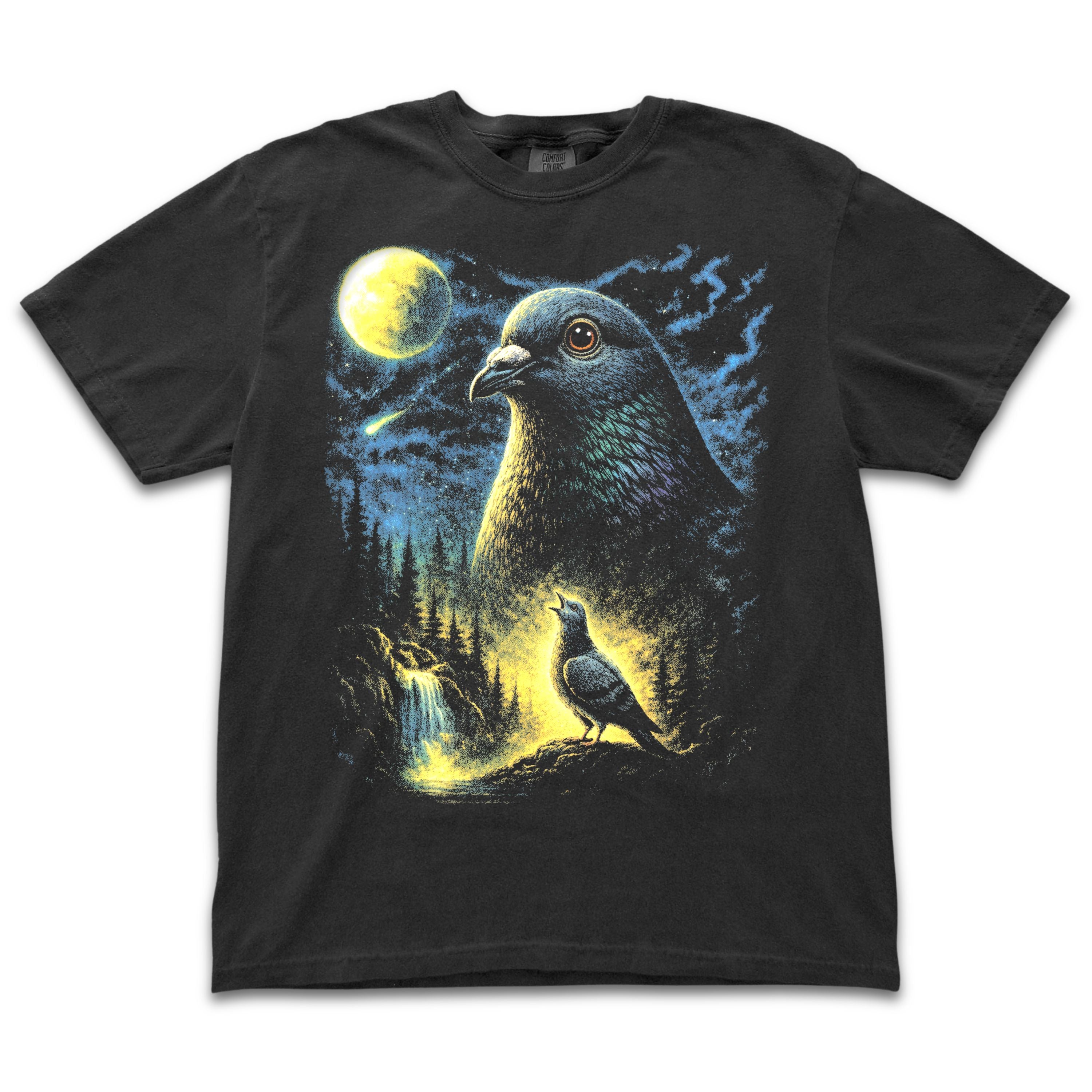 Pigeon Howling to the Moon