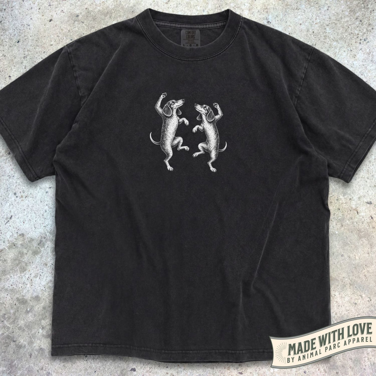 Dancing Dachshunds Tee