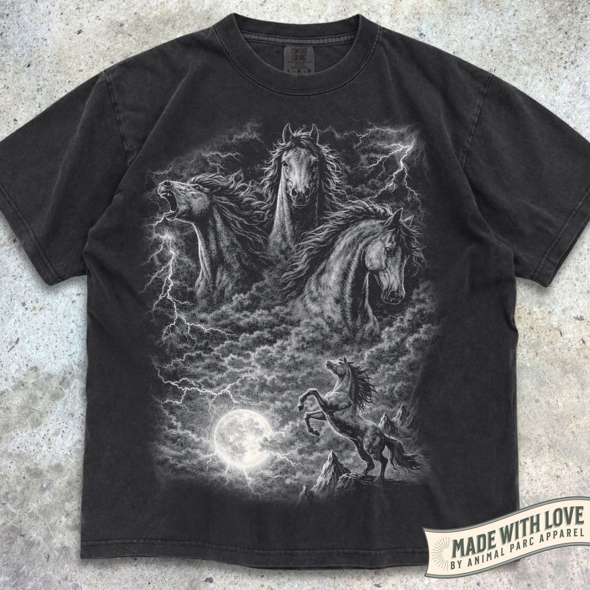 Lightning Horses Tee