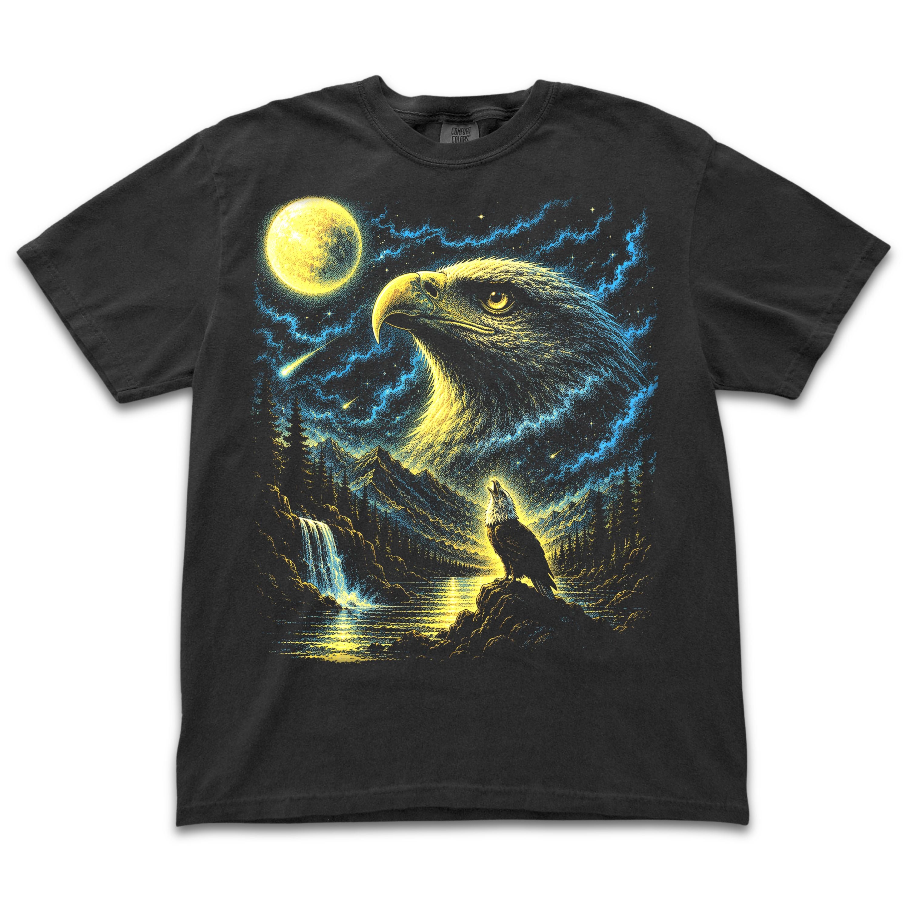 Bald Eagle Howling to the Moon 2.0