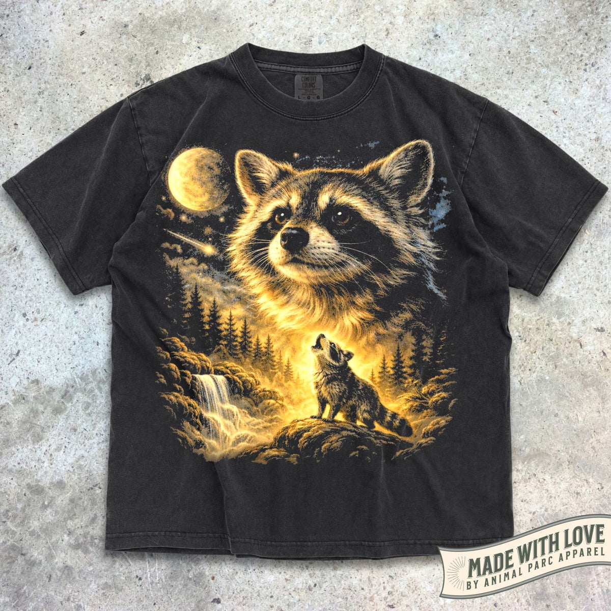 Howling Raccoon Tee