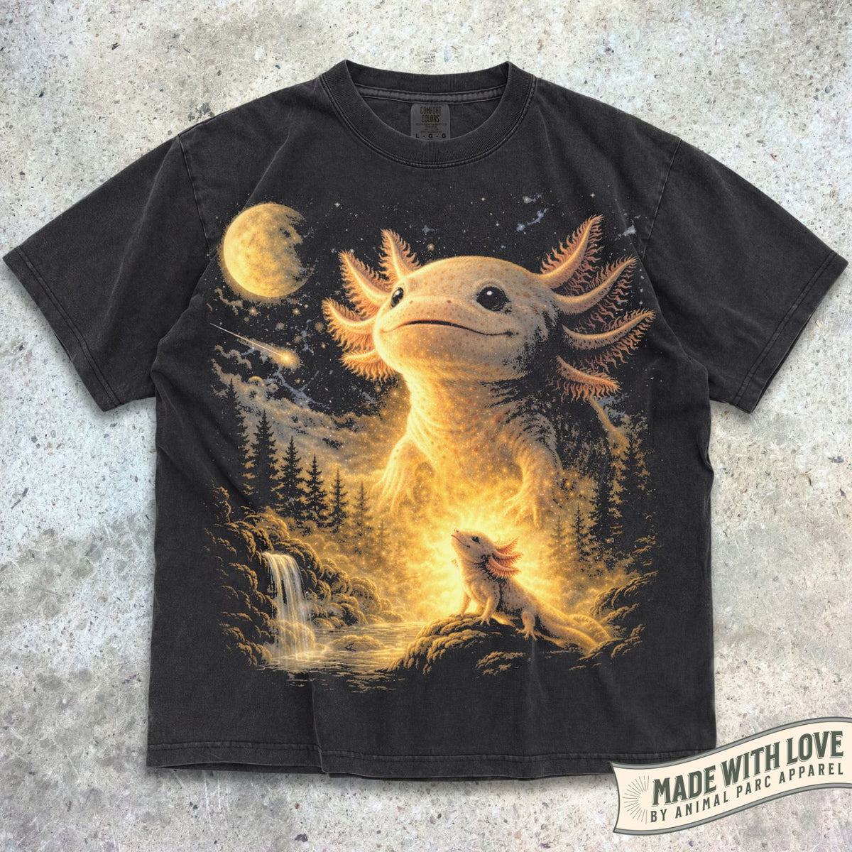 Moonlight Axolotl Tee