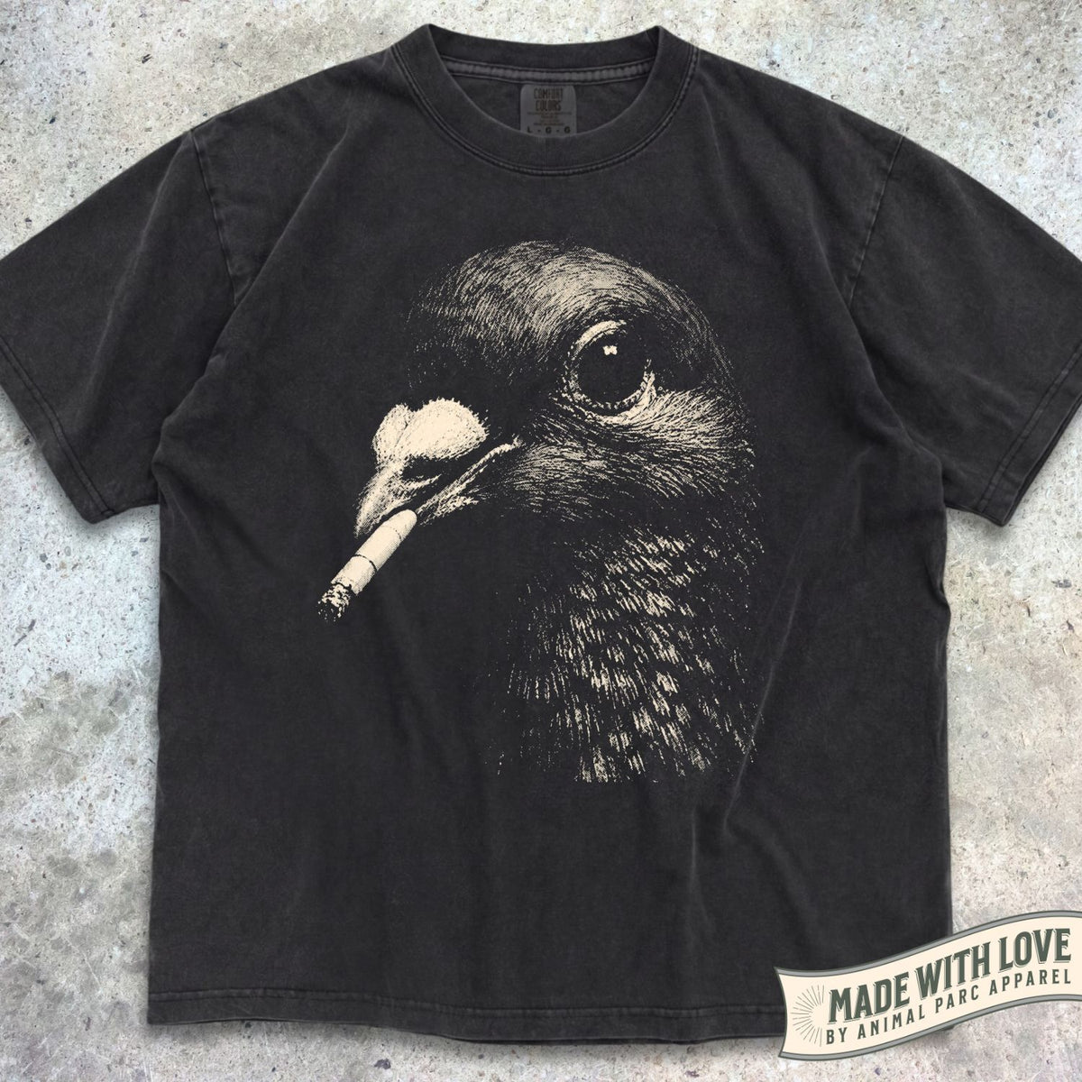 Smoking Pigeon Tee