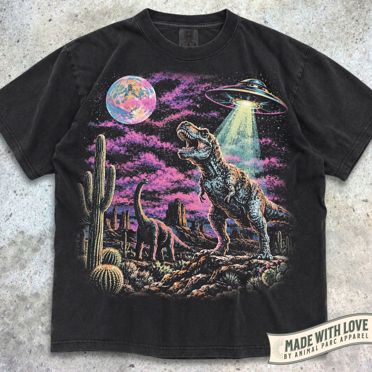 Dinosaurs Ufo Tee