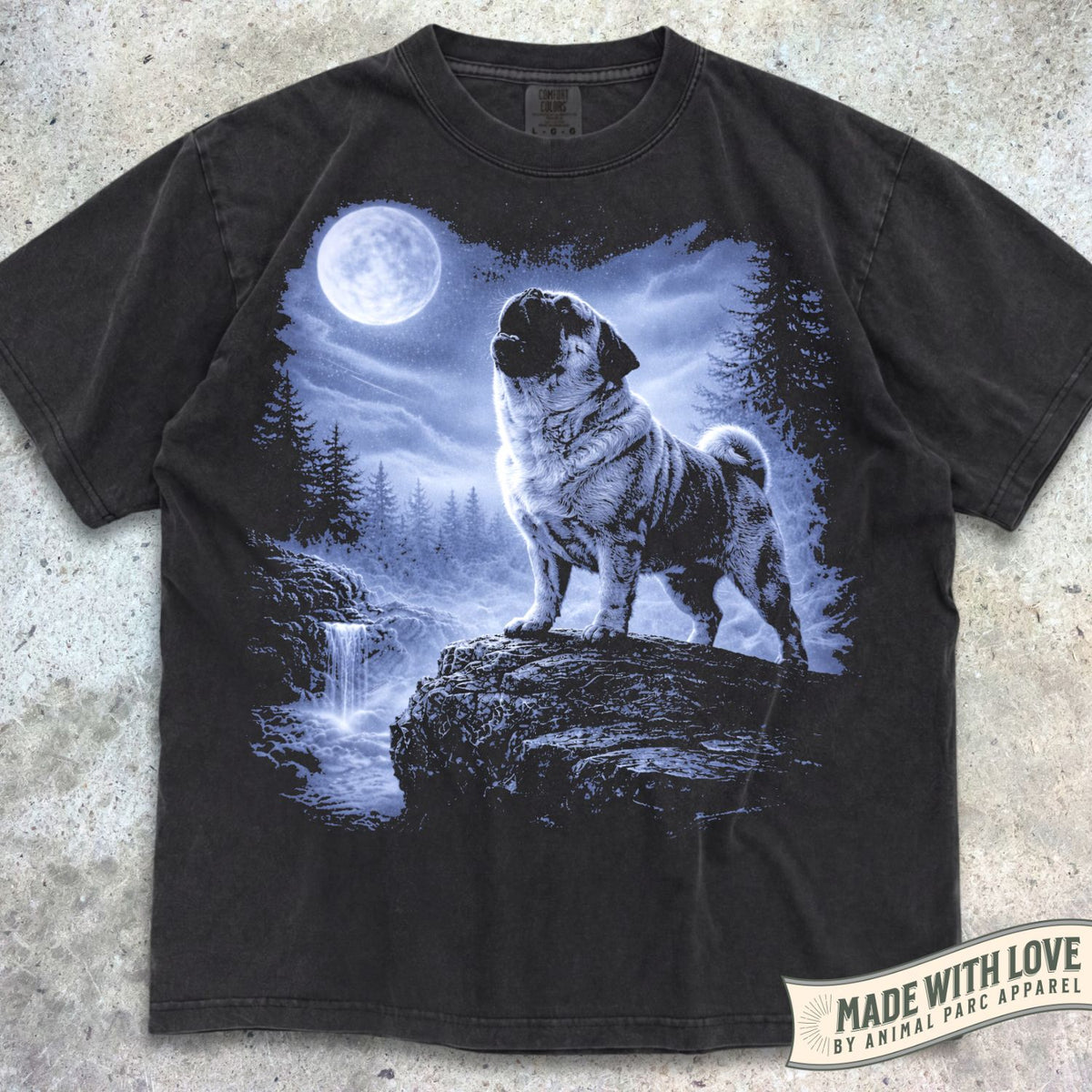 Howling Pug Tee