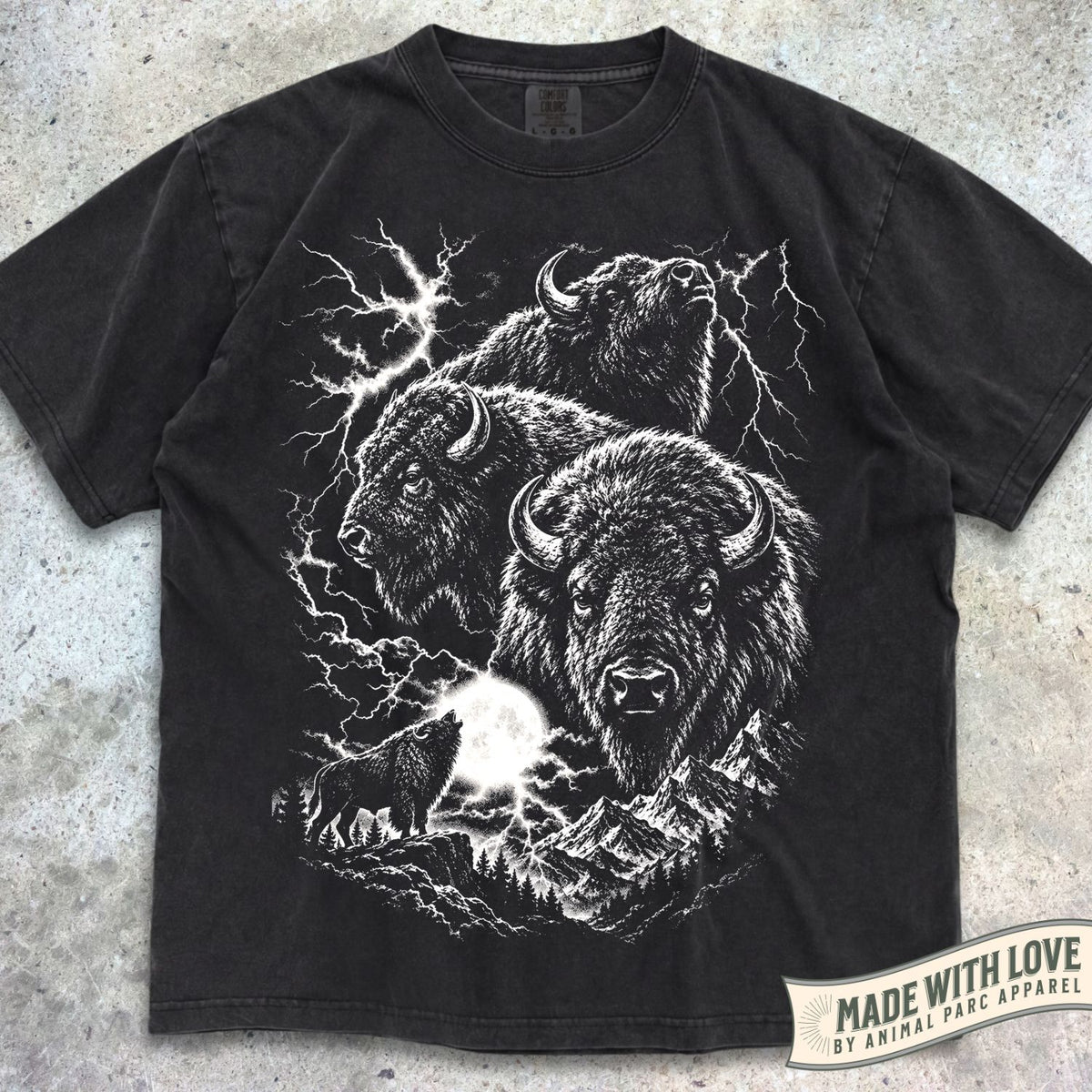 Lightning Bisons Tee