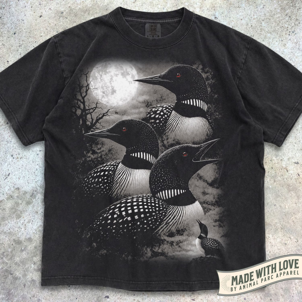 Full Moon Loon Tee