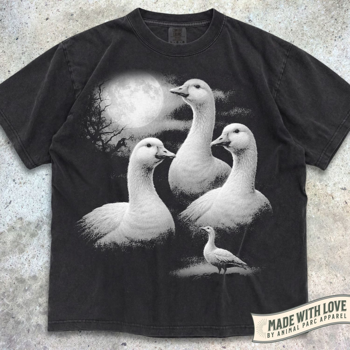 Full Moon Geese Tee