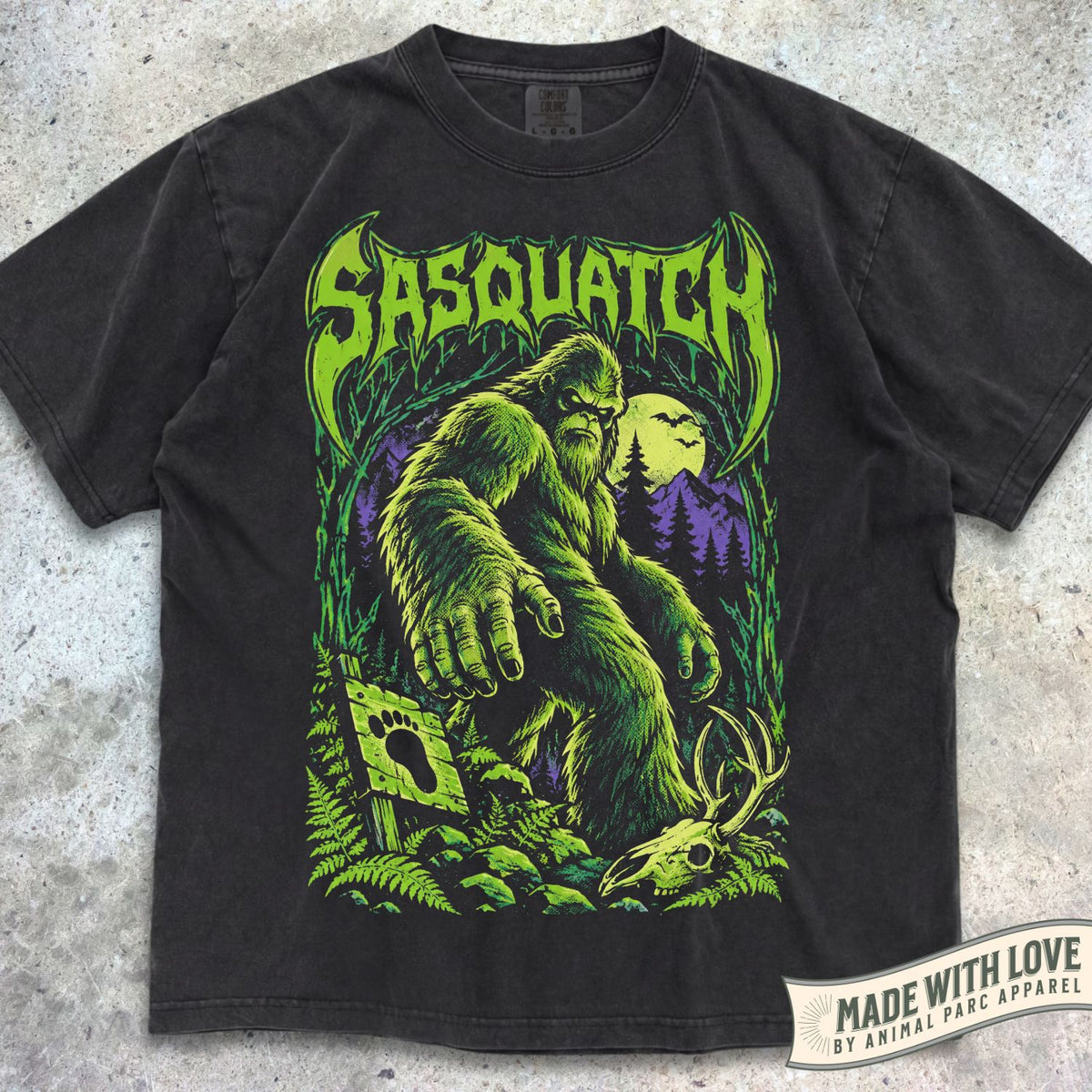 Sasquatch Comic Tee