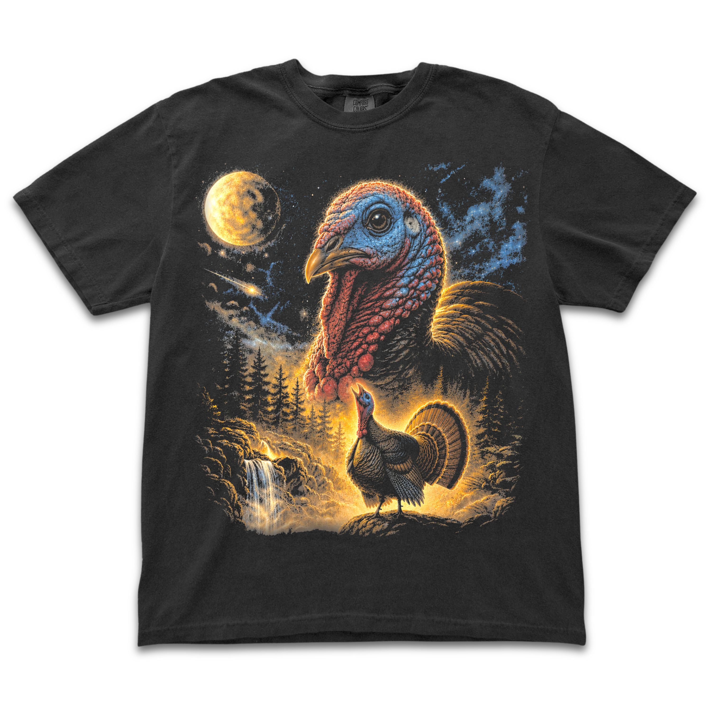 Turkey Howling To The Moon