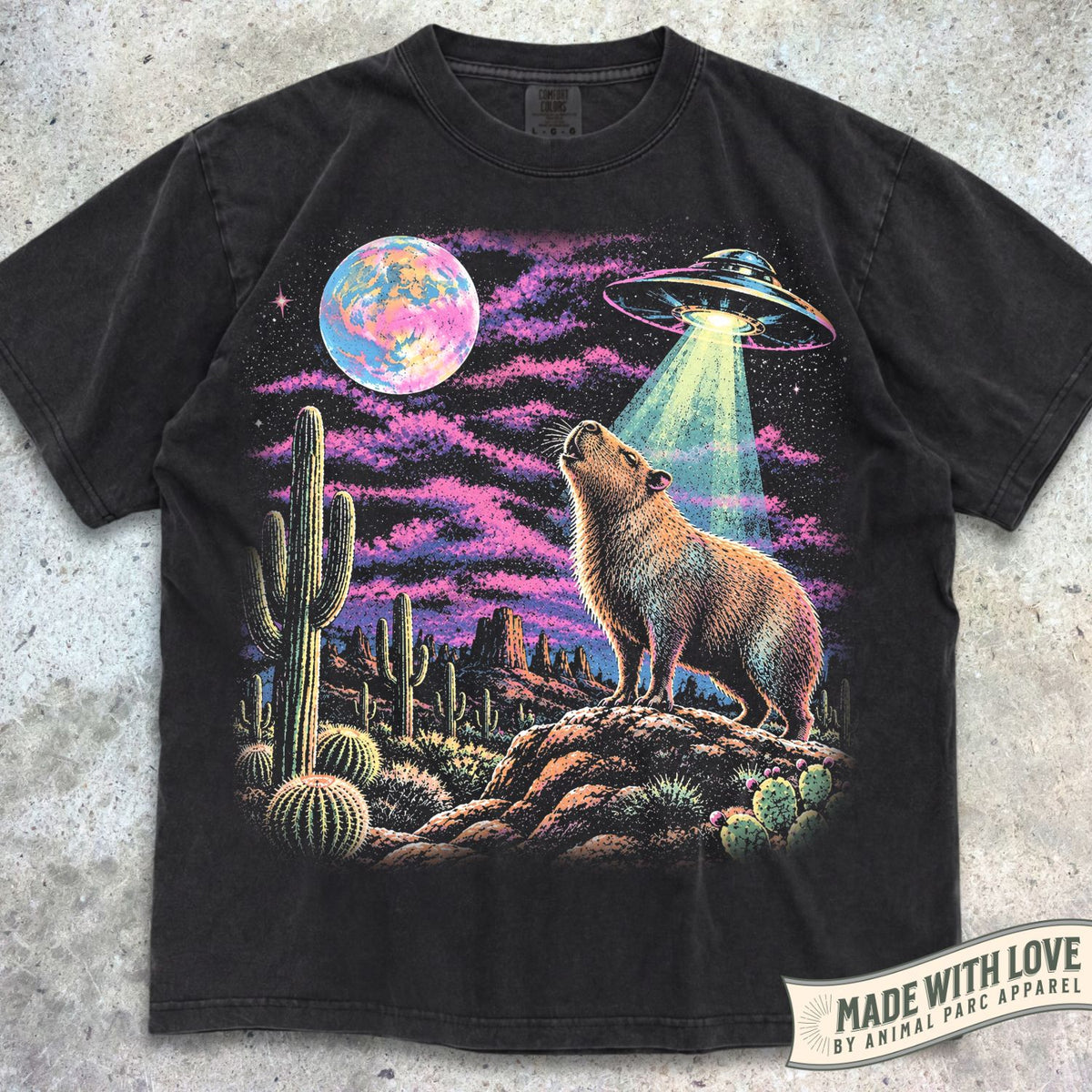 Capybara Ufo Tee