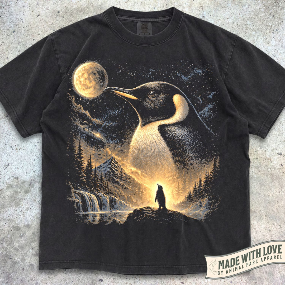 Moonlight Penguin Tee