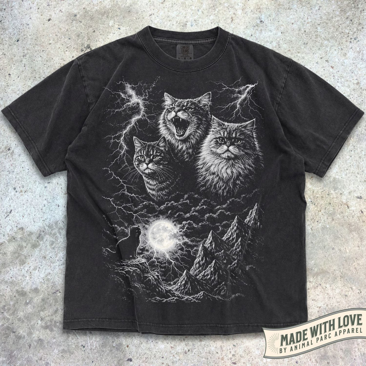 Lightning Cats Tee