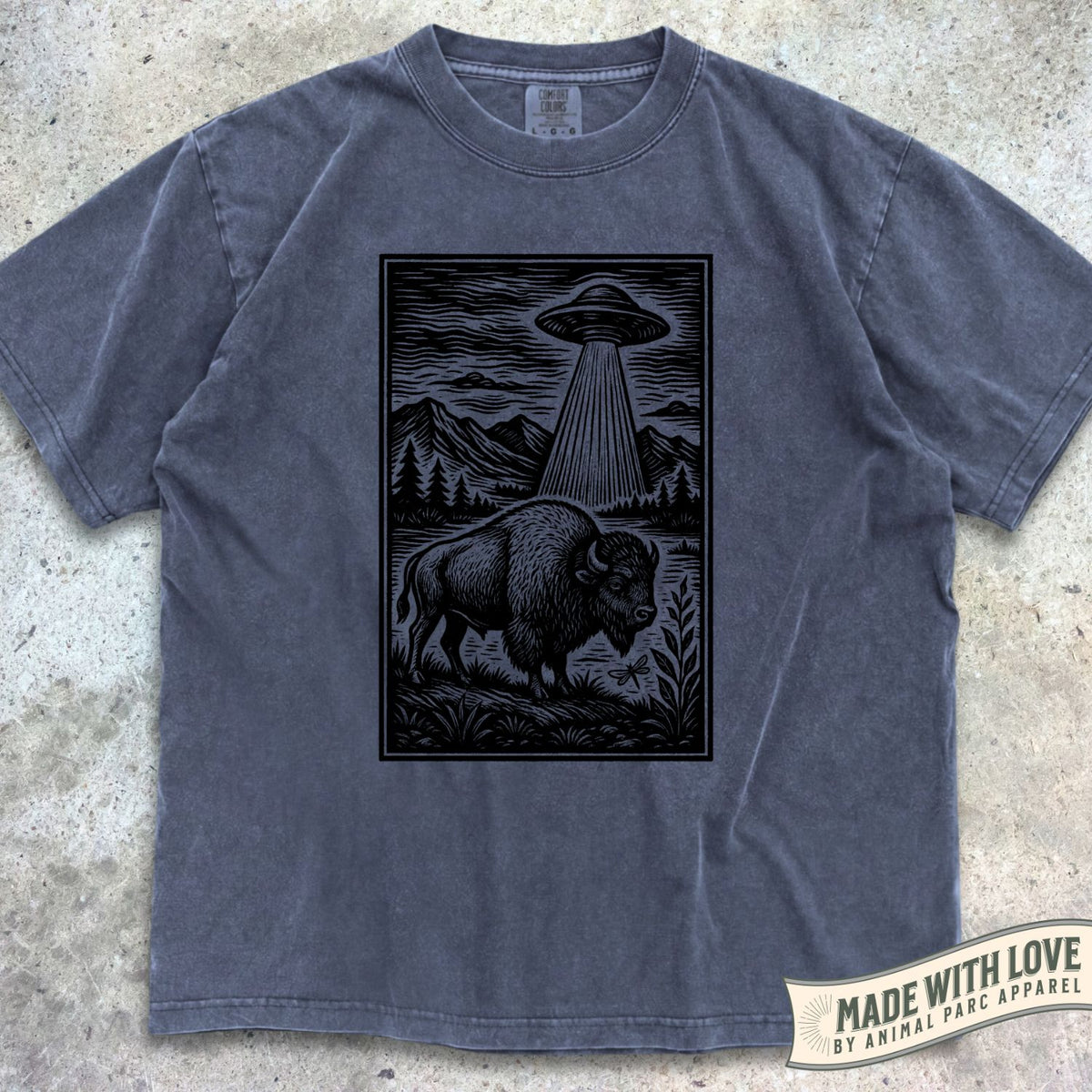 Ufo Bison Tee