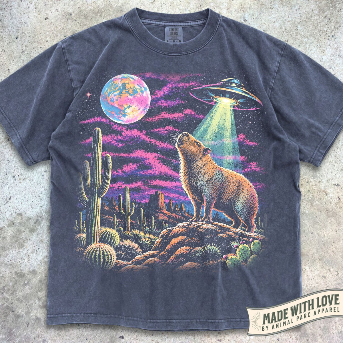 Capybara Ufo Tee