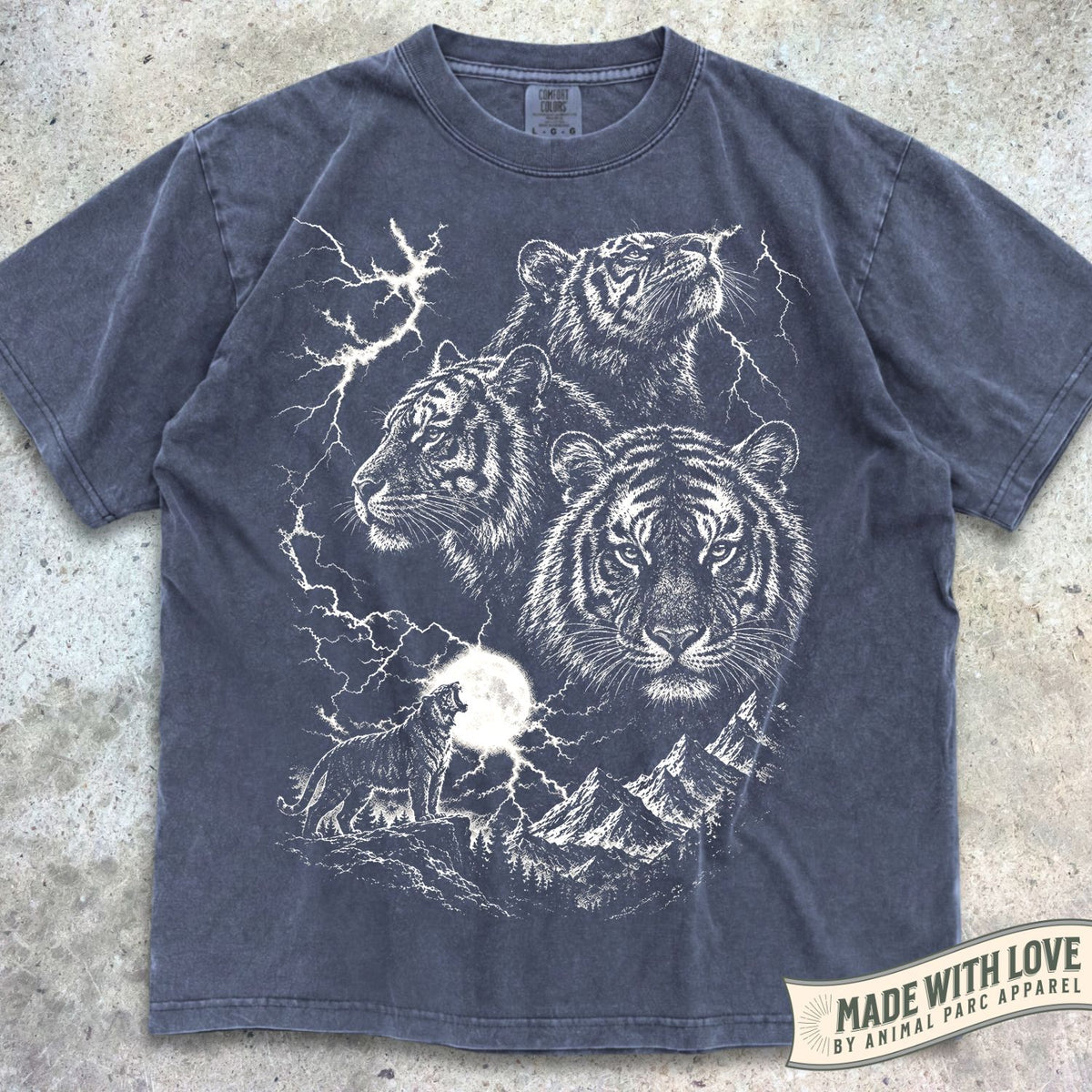 Lightning Tigers Tee