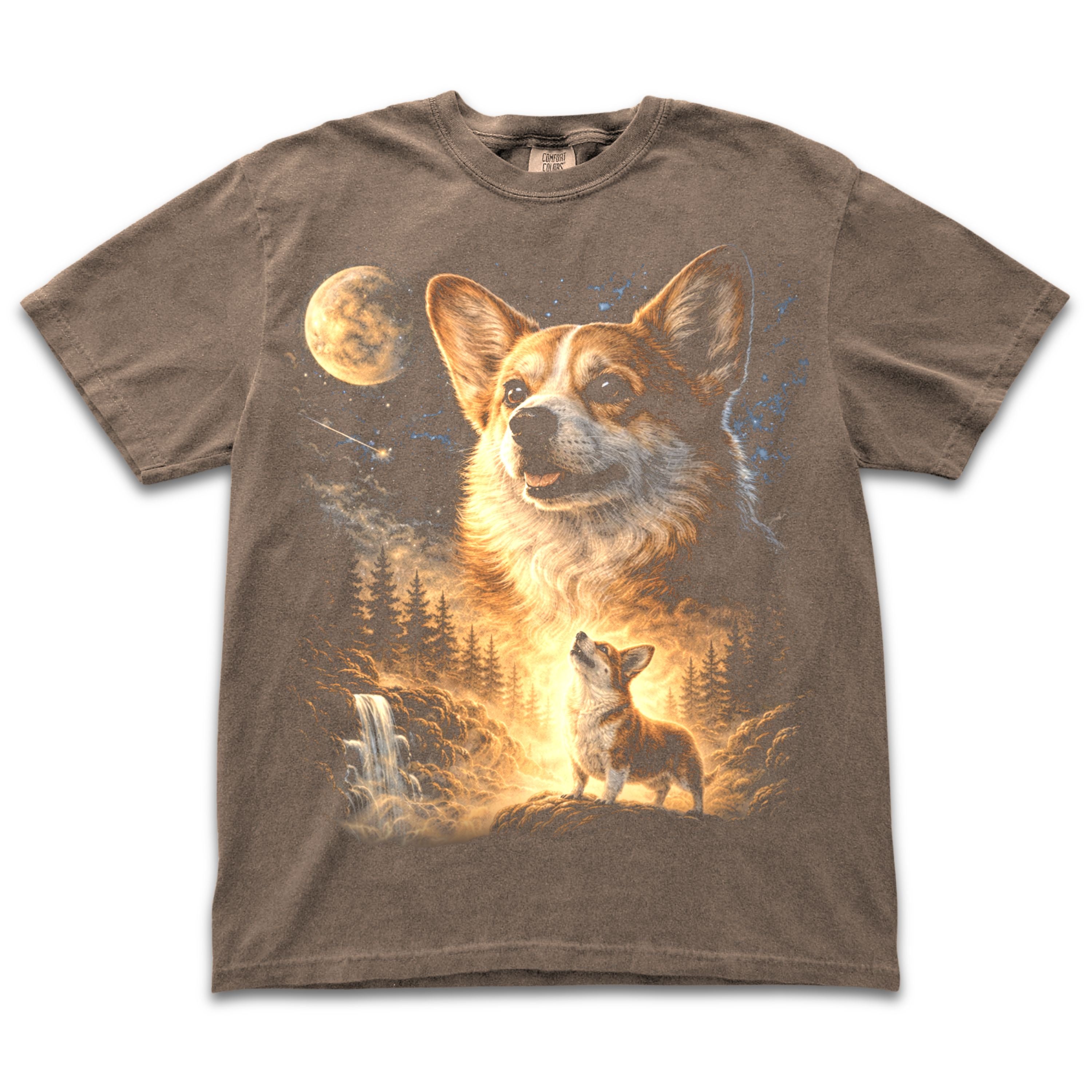 Corgi Moonlight Tee
