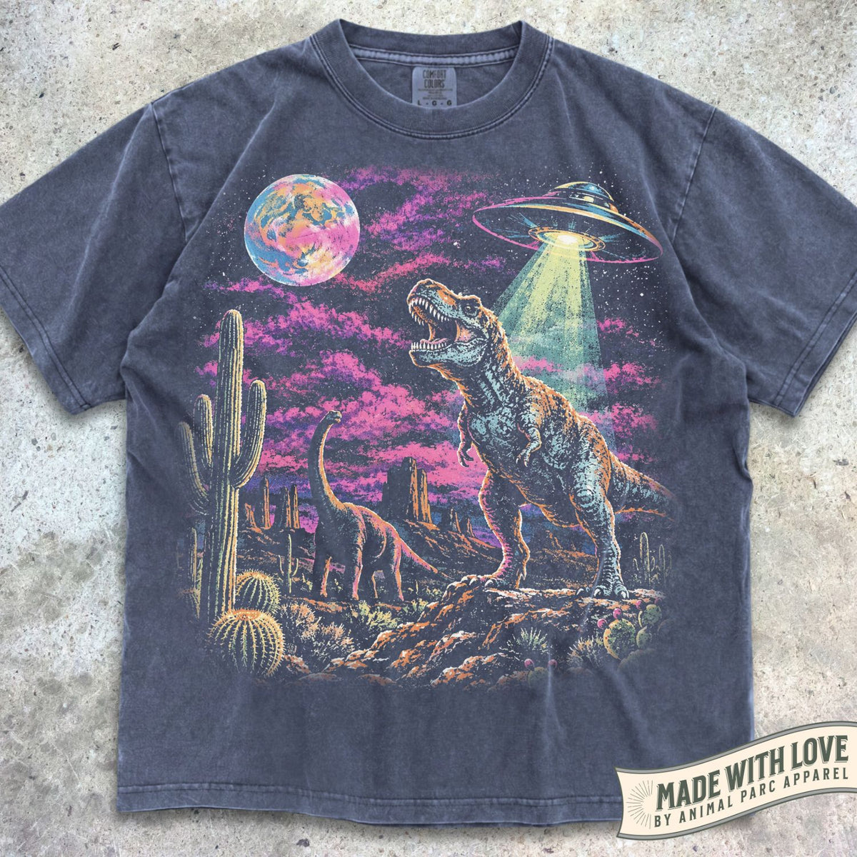 Dinosaurs Ufo Tee