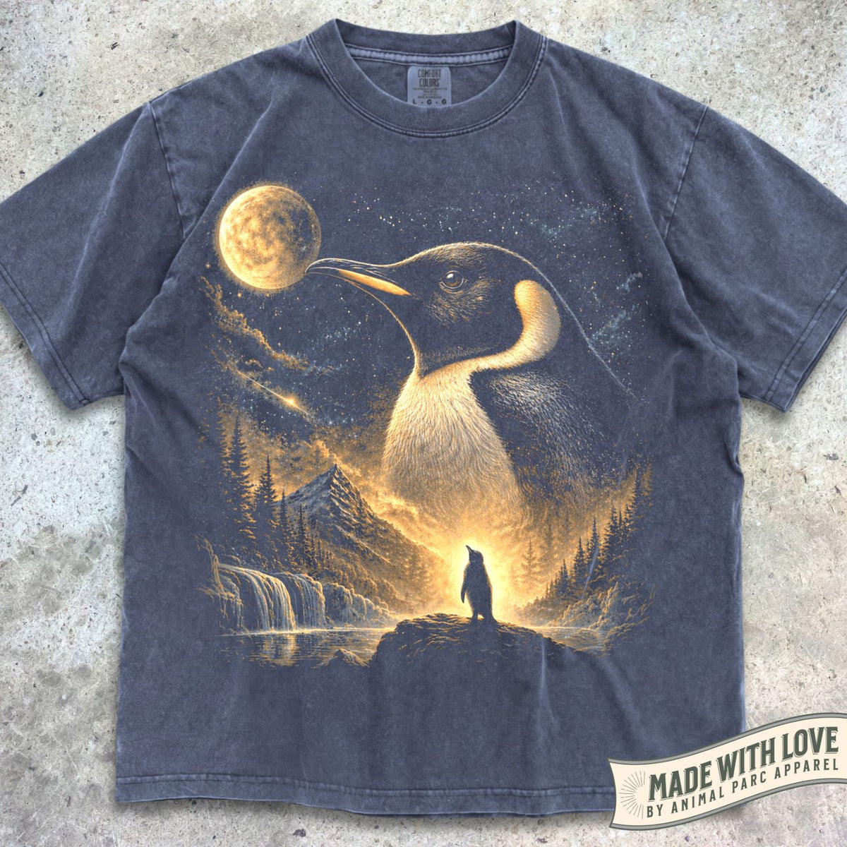 Moonlight Penguin Tee