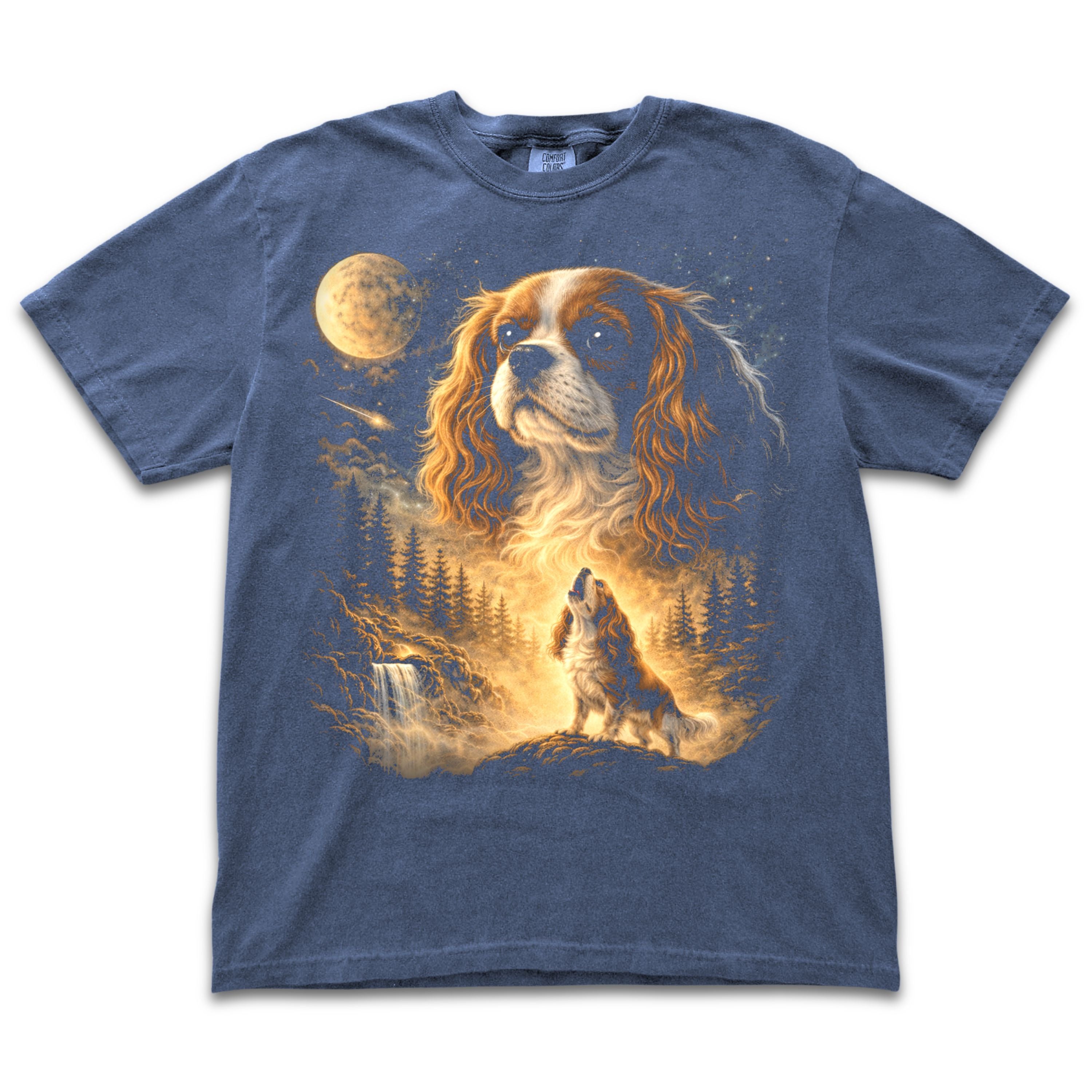 Cavalier Howling to the Moon