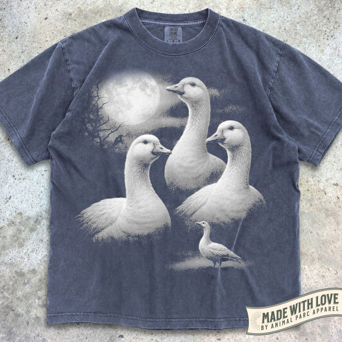 Full Moon Geese Tee