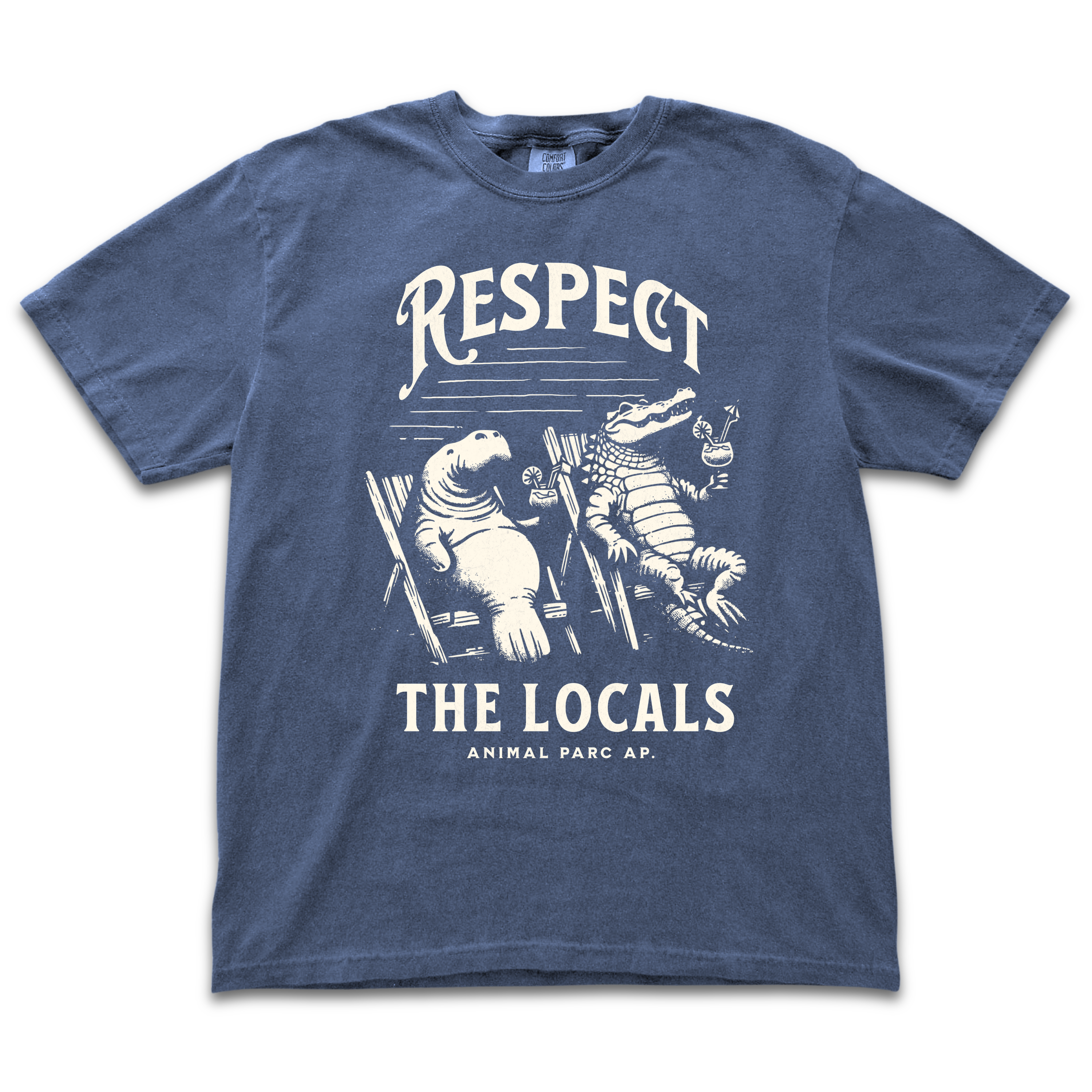 Respect The Locals Alligator & Manatee