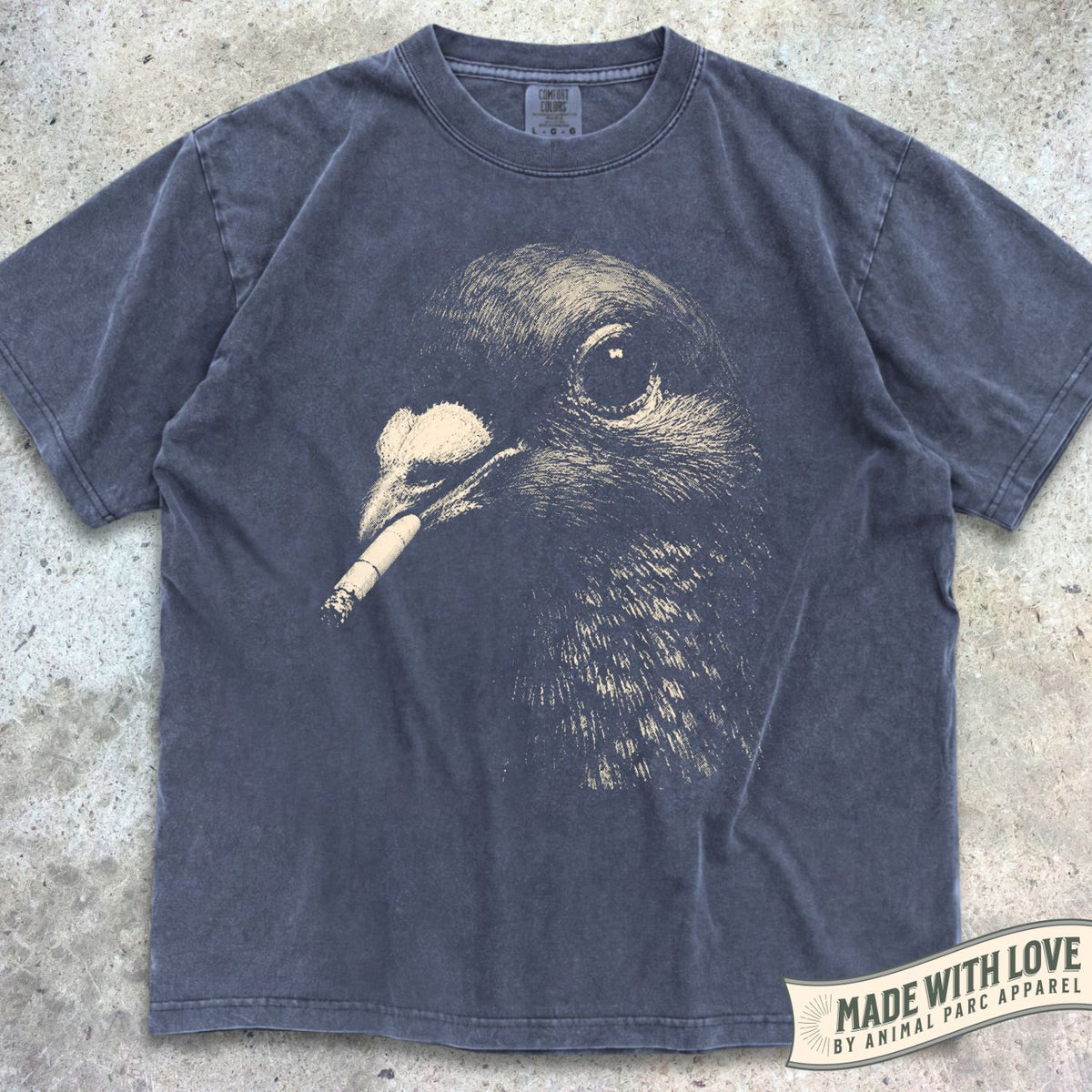 Smoking Pigeon Tee