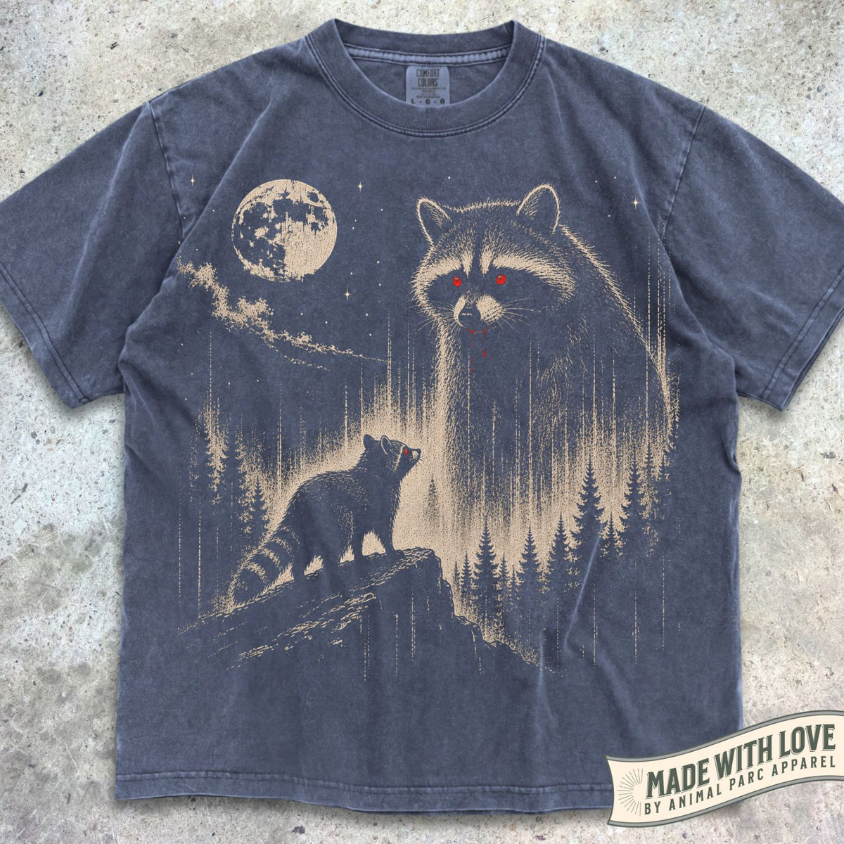 Horror Raccoon Tee