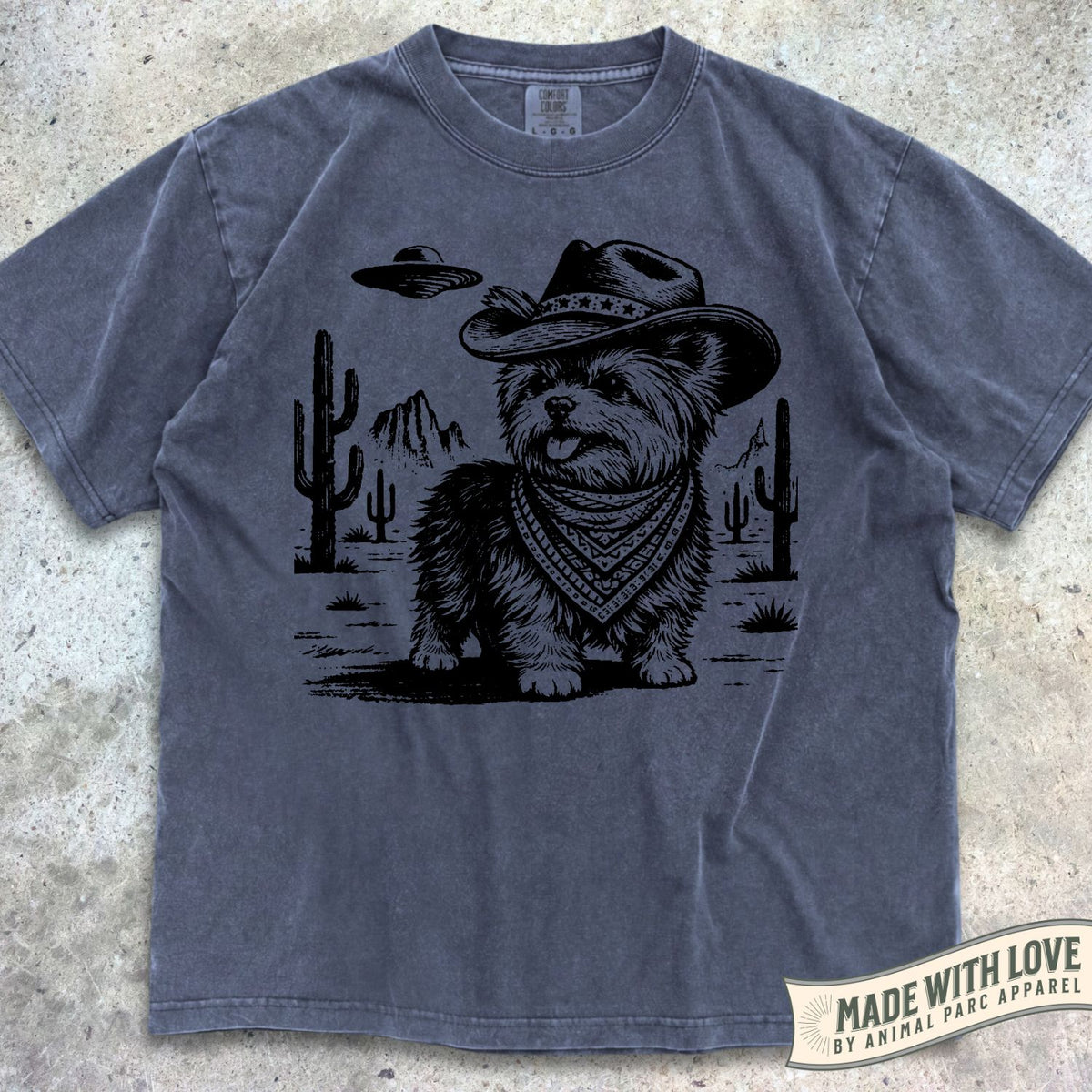 Cowboy Yorkie Tee