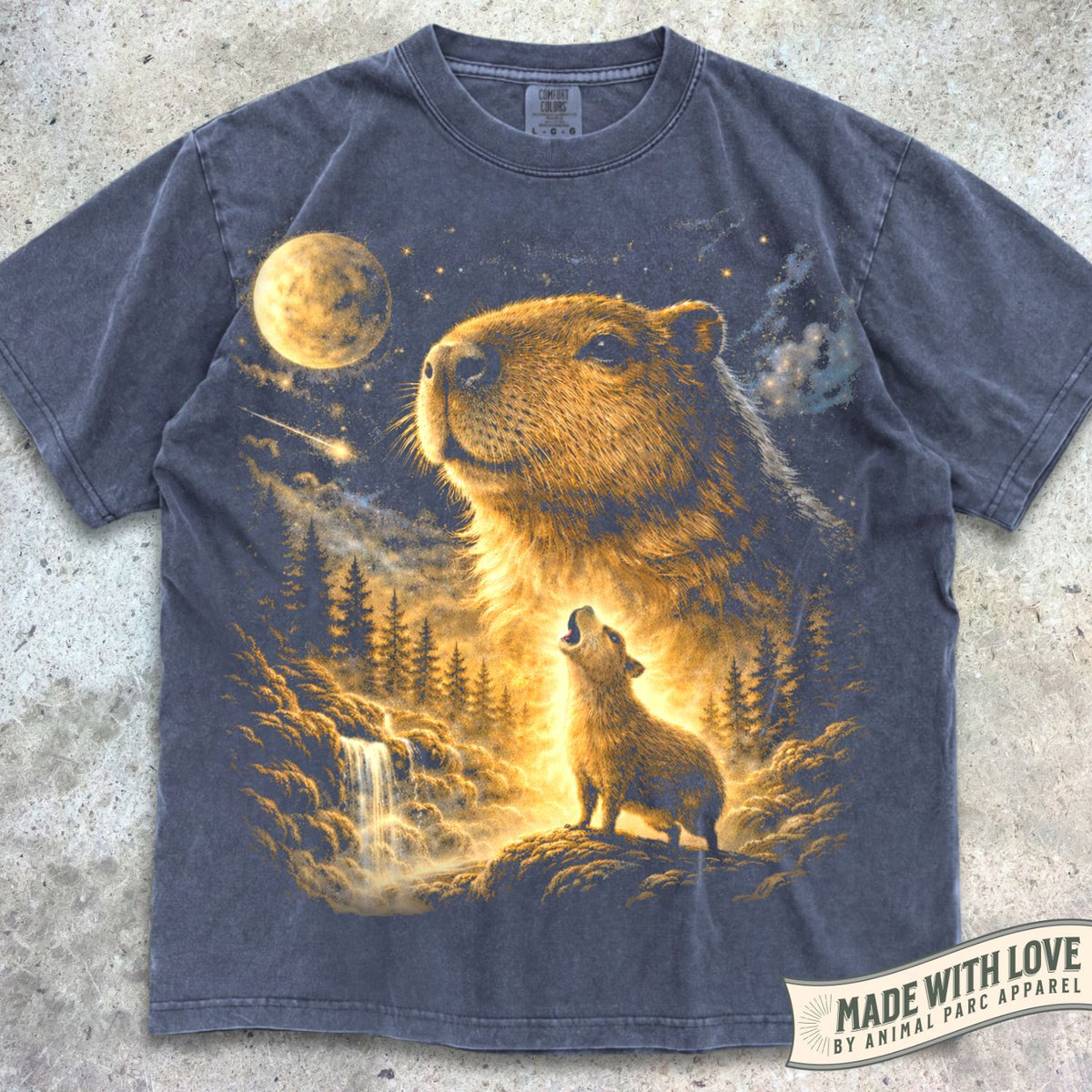 Howling Capybara Tee