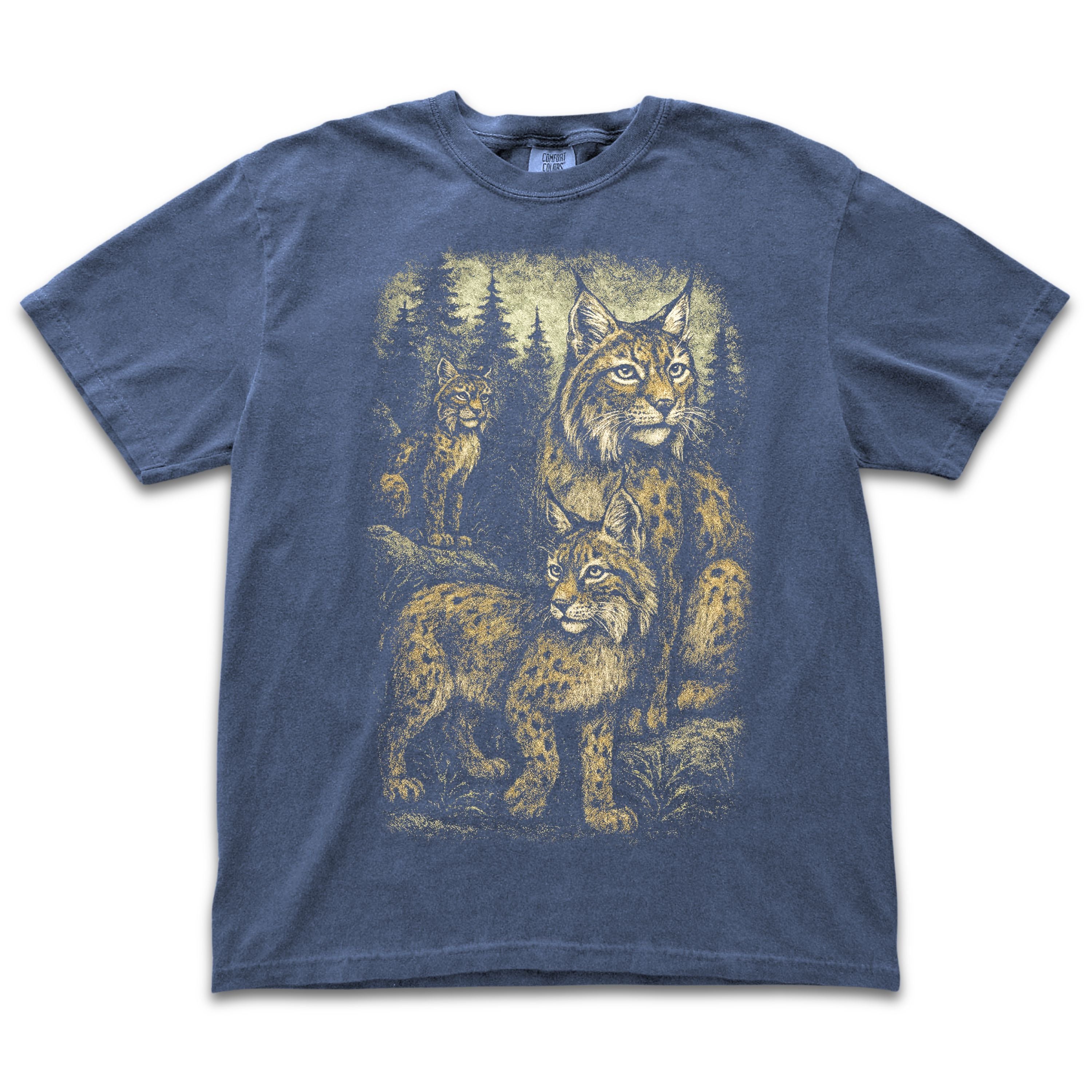 Lynx in Forest