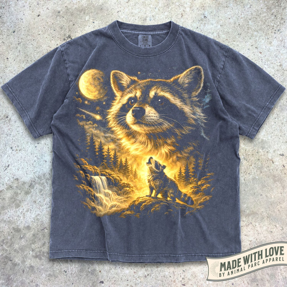 Howling Raccoon Tee