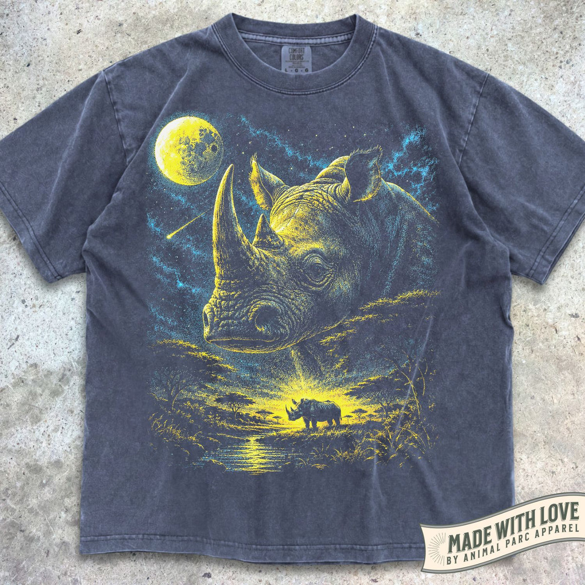 Moonlight Rhino Tee