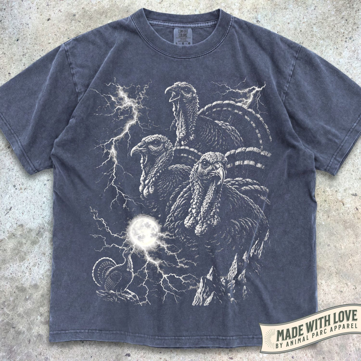 Lightning Turkeys Tee