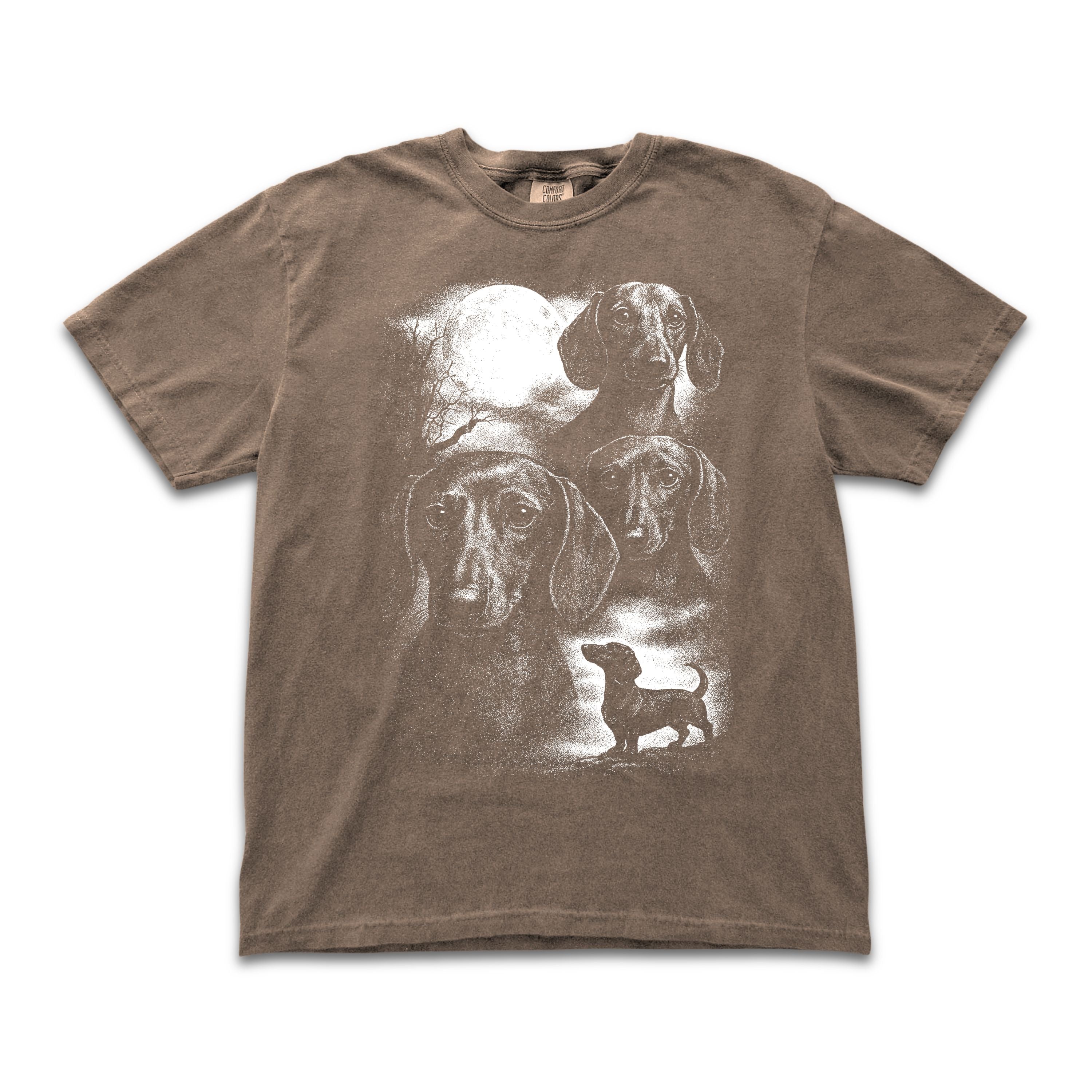 Wiener Dogs Full Moon Tee