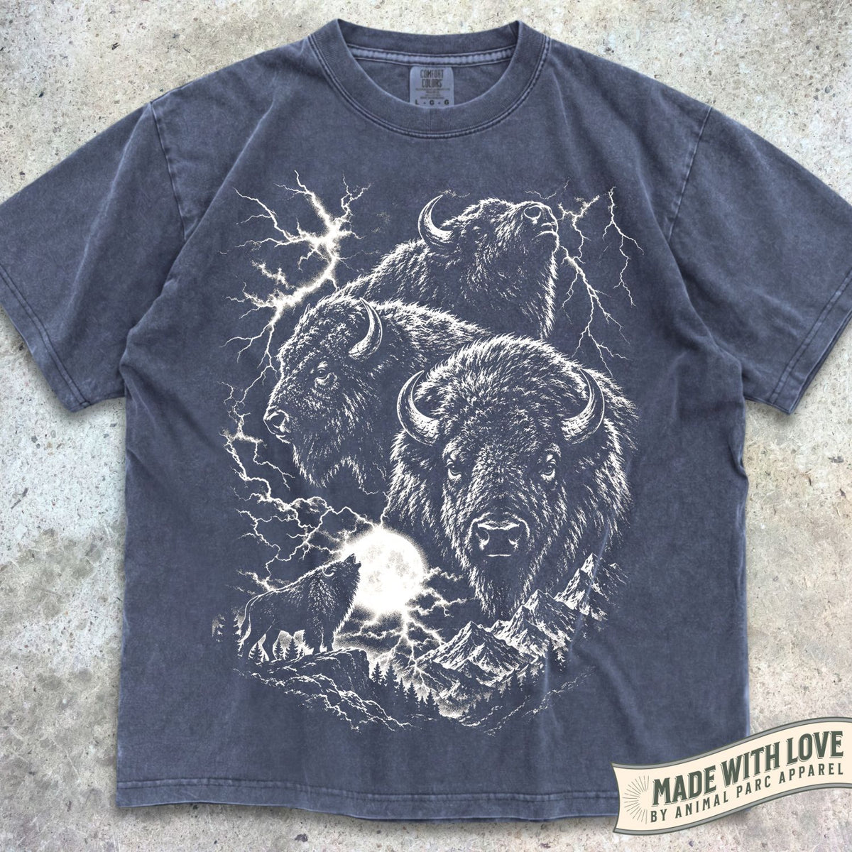 Lightning Bisons Tee