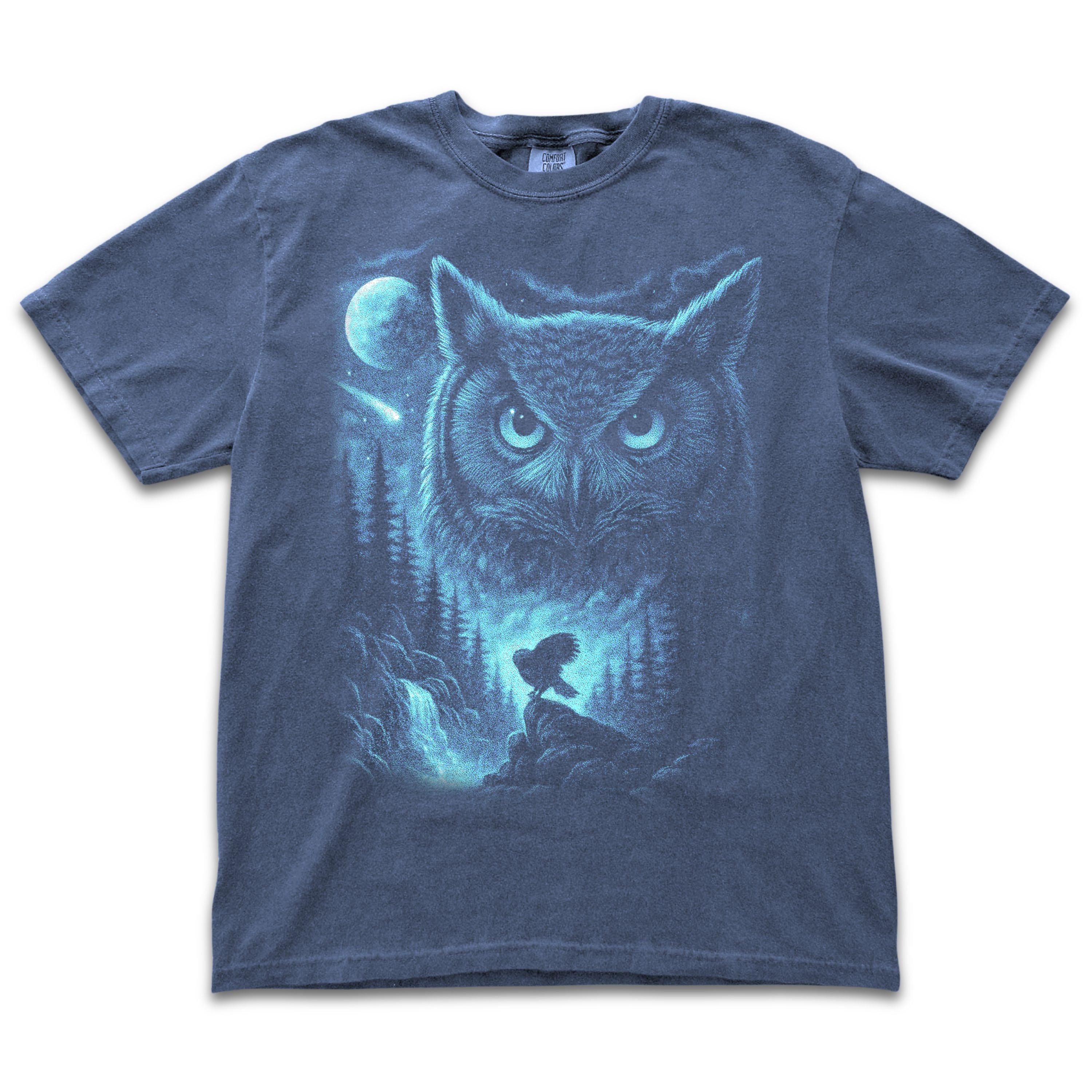 Blue Moonlight Owl