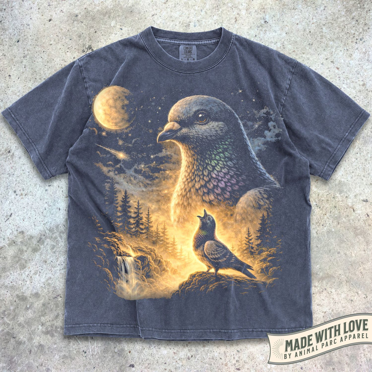 Pigeon Howling to the Moon